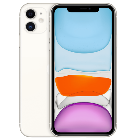 iPhone 11 128 Go Blanc (Écran et Châssis et Vitre Arrière Cassé)- (TVA Sur Marge… — Reconditionné Garanti 12 mois · Smarty Paris